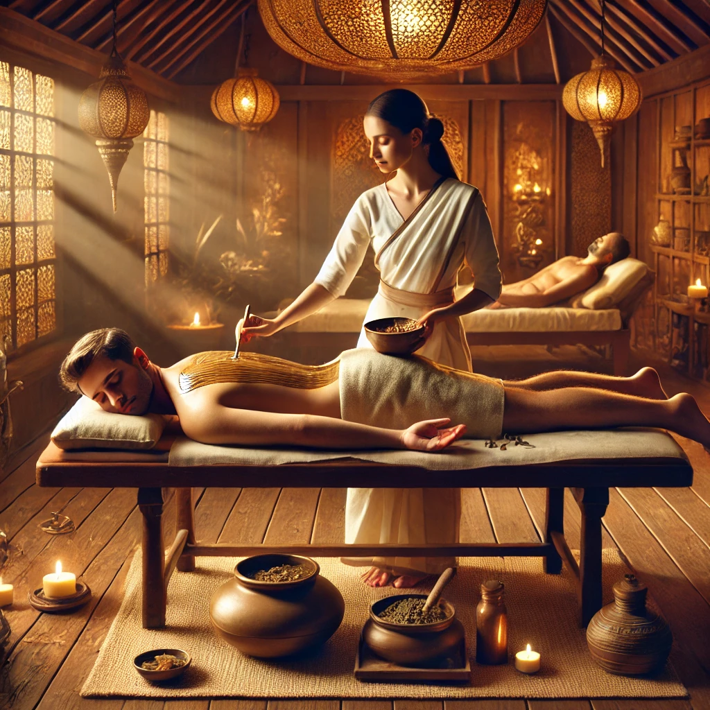 Upanaha Sweda therapy-Yogakshema Ayurveda Hospital, Kushalnagar-One-of-the-best-Trusted-Hospital-Karanatak